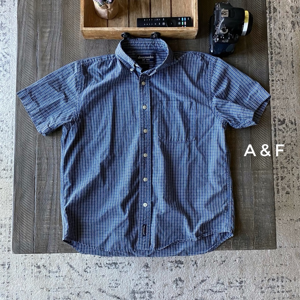 🆒 ABERCROMBIE & FITCH S/S Button-Down